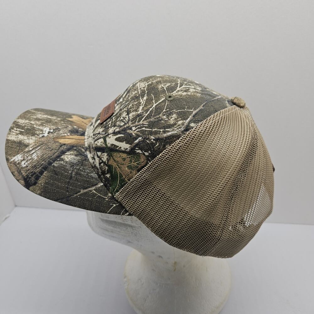 Columbia PHG Hat Mens Camo Hunting Camouflage Mesh Brown Cap - Picture 2 of 5